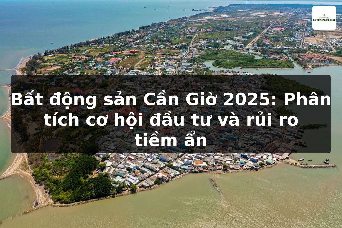 Bất động sản Cần Giờ 2025: Phân tích cơ hội đầu tư và rủi ro tiềm ẩn