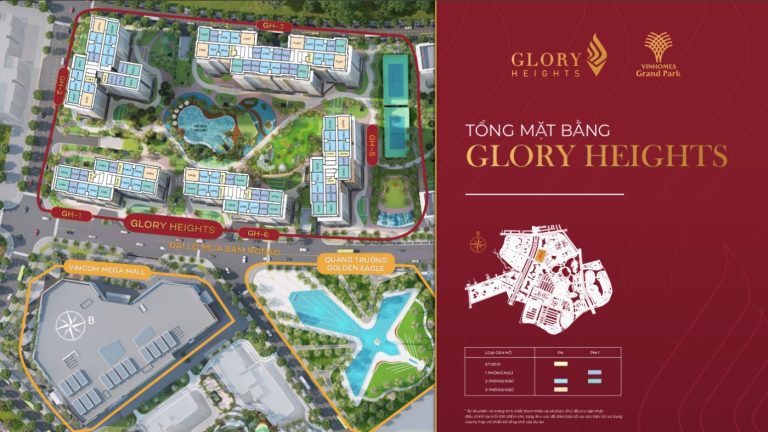 Căn hộ Glory Heights: Thiết kế tối ưu, sống xanh giữa lòng thành phố