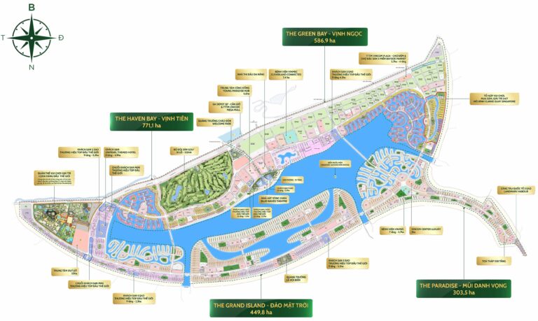 Thông tin mới nhất về Phân khu A dự án Vinhomes Green Paradise Cần Giờ