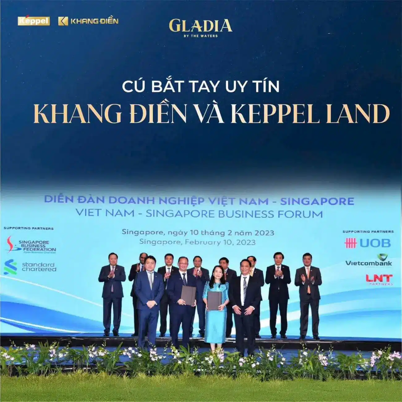 Lễ ra mắt dự án Gladia by the Waters tại TP.HCM