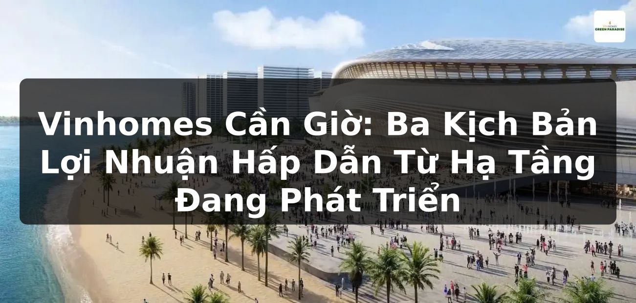 Vinhomes Cần Giờ: Ba Kịch Bản Lợi Nhuận Hấp Dẫn Từ Hạ Tầng Đang Phát Triển