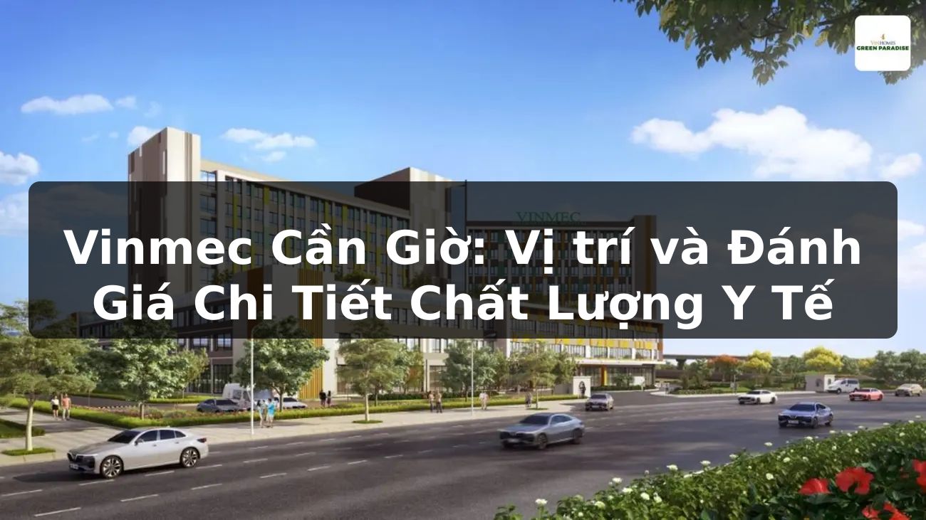 Vinmec Cần Giờ: Vị trí và Đánh Giá Chi Tiết Chất Lượng Y Tế